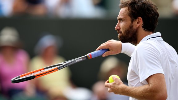 Teniss, Vimbldonas čempionāts: Ernests Gulbis - Kei Nišikori - 5