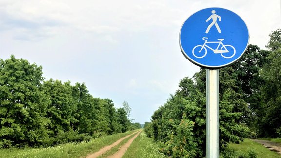 Zaļie dzelzceļi, velo celiņš, velomaršruts