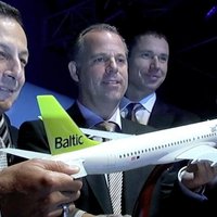 В пятницу в Ригу прилетят новые канадские самолеты для airBaltic