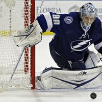 Tampabejas 'Lightning' atsakās no Nabokova, no AHL izsauc Gudļevska konkurentu
