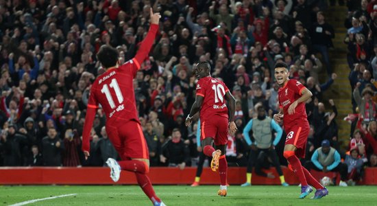 'Liverpool' pirmajā Čempionu līgas pusfinālā pieveic 'Villarreal'