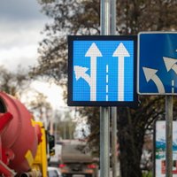 В Литве устанавливают иновационные дорожные знаки, которые призваны уменьшать заторы