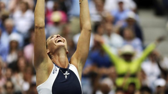 Flavia Pennetta, of Italy,