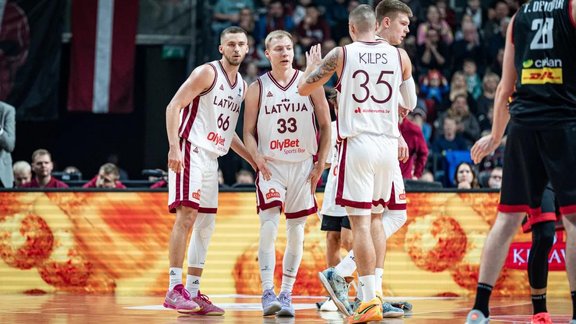 Basketbols, Latvija - Beļģija