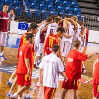 Latvijas U-20 basketbolistiem EČ pusfināls; skaties video tiešraidi portālā 'Delfi'