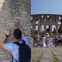 Турист-вандал выцарапал имя своей девушки на Колизее в Риме. Теперь ему грозит тюрьма