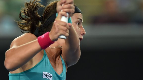 Teniss, Austrālijas atklātais čempionāts: Anastasija Sevastova - Harvine Mugurusa - 3