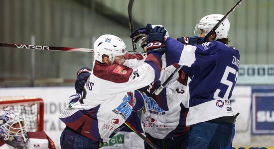 Foto: Līdervienību duelī "Mogo" pēcspēles metienos pieveic "Zemgali"