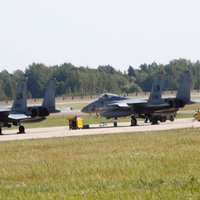 В воздушном пространстве Балтии начались двухдневные авиаучения "Ramstein Alloy"