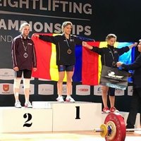 ВИДЕО: Латвийская штангистка — вице-чемпионка Европы