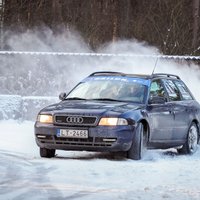 Video: Rīgas Ziemas kausa 1. posmā triumfējis Jānis Hāns ar 'Audi A4'