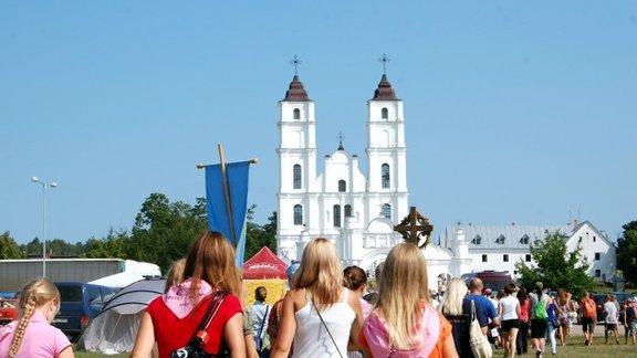 Svētceļnieki ierodas Aglonā - 10