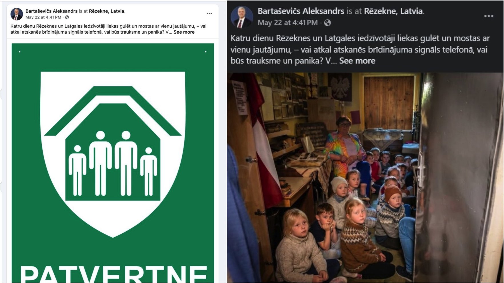 Politician's post fuels fears amid drone threat alerts in eastern Latvia