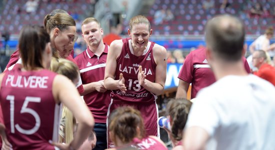 Latvijas basketbolistēm 'Eurobasket' svarīga cīņa - pret Ukrainu