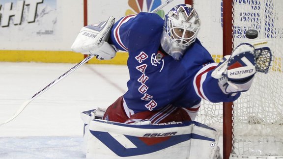 New York Rangers goalie Henrik Lundqvist