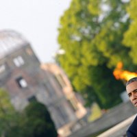 Obama Hirosimā apliecina cieņu atomsprādziena upuriem