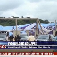 Обрушение крыши церкви в Нигерии: десятки погибших
