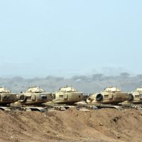 Jemenas pilsētā iebraukuši Saūda Arābijas koalīcijas tanki