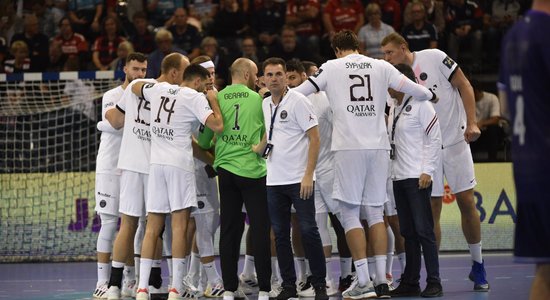 Krištopāns un PSG cīnās neizšķirti EHF Čempionu līgas spēlē