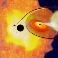 В центре Млечного Пути найдены десятки черных дыр