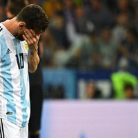 'Salauztā Argentīna': Mesi izmisumā, eksperti kritizē, fani nikni