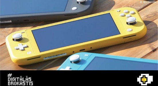 'Nintendo' radījuši 'Switch Lite' – lētāku un vienkāršāku spēļu konsoles versiju