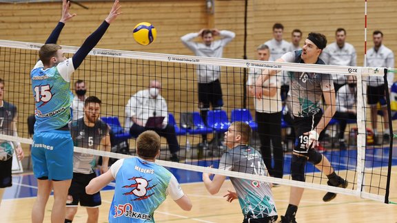 Volejbols, Latvijas čempionāts: RTU Robežsardze/Jūrmala - Jēkabpils Lūši - 5