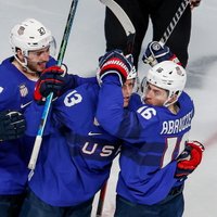 ASV hokejisti ar trešo uzvaru droši garantē vietu ceturtdaļfinālā