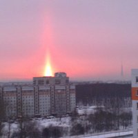 Rīgā novērots dīvains saulriets