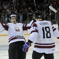 Latvijas hokejisti sper platu soli pretī Soču Olimpiādei