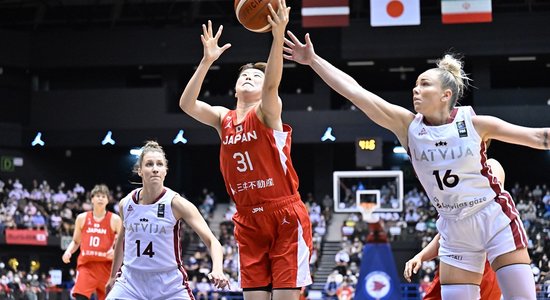 Latvijas basketbolistes atkal neatrod pretargumentus Japānai
