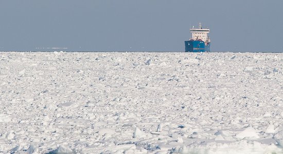 В Рижском и Пярнуском заливах начнутся ледокольные работы