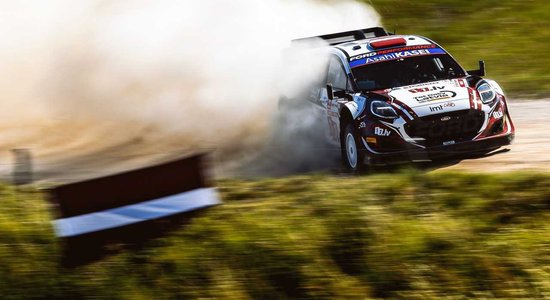 Sesks savā WRC debijā rallija pasauli pārsteidz ar piekto vietu