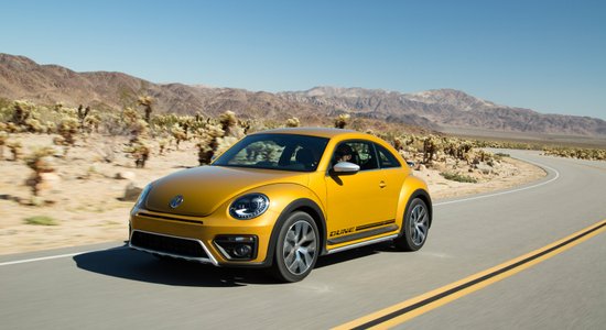 Turpmāk 'VW Beetle' arī paaugstinātās pārgājības versijā 'Dune'