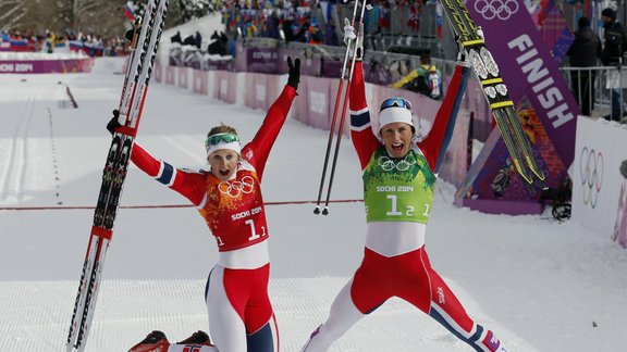 Ingvild Flugstad Oestberg un Marita Bjergene