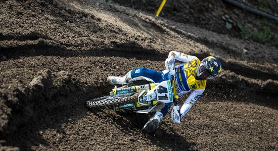 Jonass otro reizi karjerā kāpj uz goda pjedestāla MXGP posmā