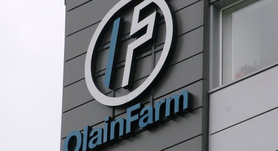 'Olainfarm' grupas apgrozījums janvārī samazinājies par 39%