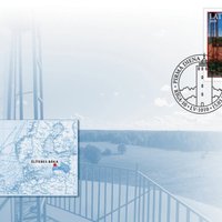 'Latvijas Pasts' izdod Šlīteres bākai veltītu aploksni un pastmarku