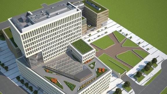 Apstiprināts būvprojekts ABLV Bank galvenās mītnes ēkai New Hanza City teritorijā - 2