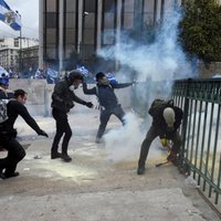 Foto: Grieķijā protestē pret vienošanos ar Maķedoniju par nosaukuma maiņu