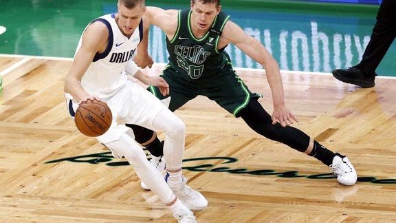 Kristaps POrziņģis, NBA, basketbols, Mavericks, Celtics