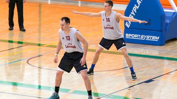 Latvijas U-20 basketbola izlase pret Igauniju - 24