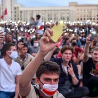 Беларусь: на площади Независимости в Минске проходит митинг оппозиции