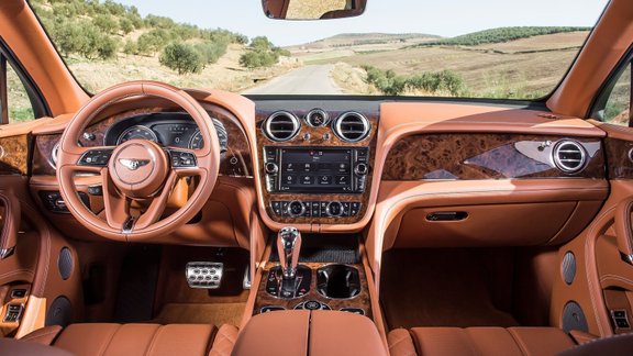 'Bentley Bentayga' interjers