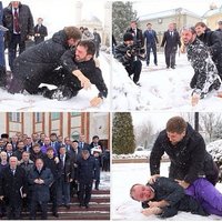 Čečenijas prezidents pirmajā sniegā izvārta savus ministrus