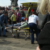 ФОТО: Медицина у памятника Освободителям оказалась на высоте