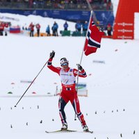 Marita Bjergena apsteigusi Jeļenu Vjalbi titulētāko PČ slēpotāju sarakstā