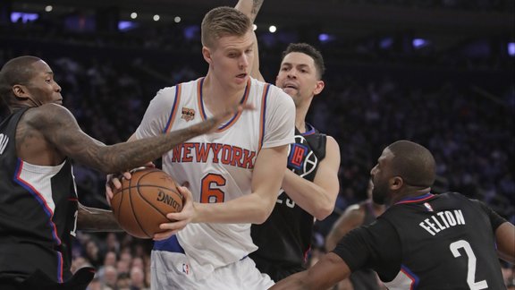 Basketbols, NBA spēle: Knicks - Clippers - 3