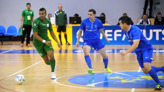 Futsal. Nikars - Grand Pro. Shustrov and Senj