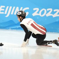 Krūzbergs Pekinā labo Latvijas labāko sasniegumu šorttrekā olimpiskajās spēlēs